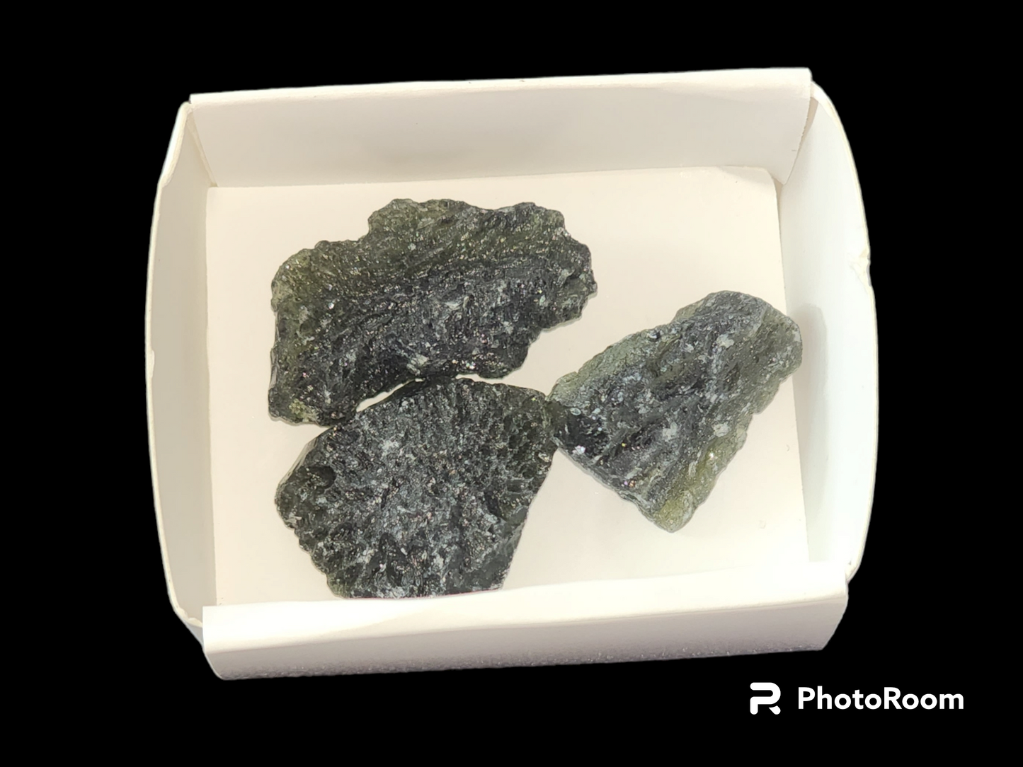 Genuine Moldavite from Czech Republic 10 gram lot- Reiki Infused - Rare Tektite