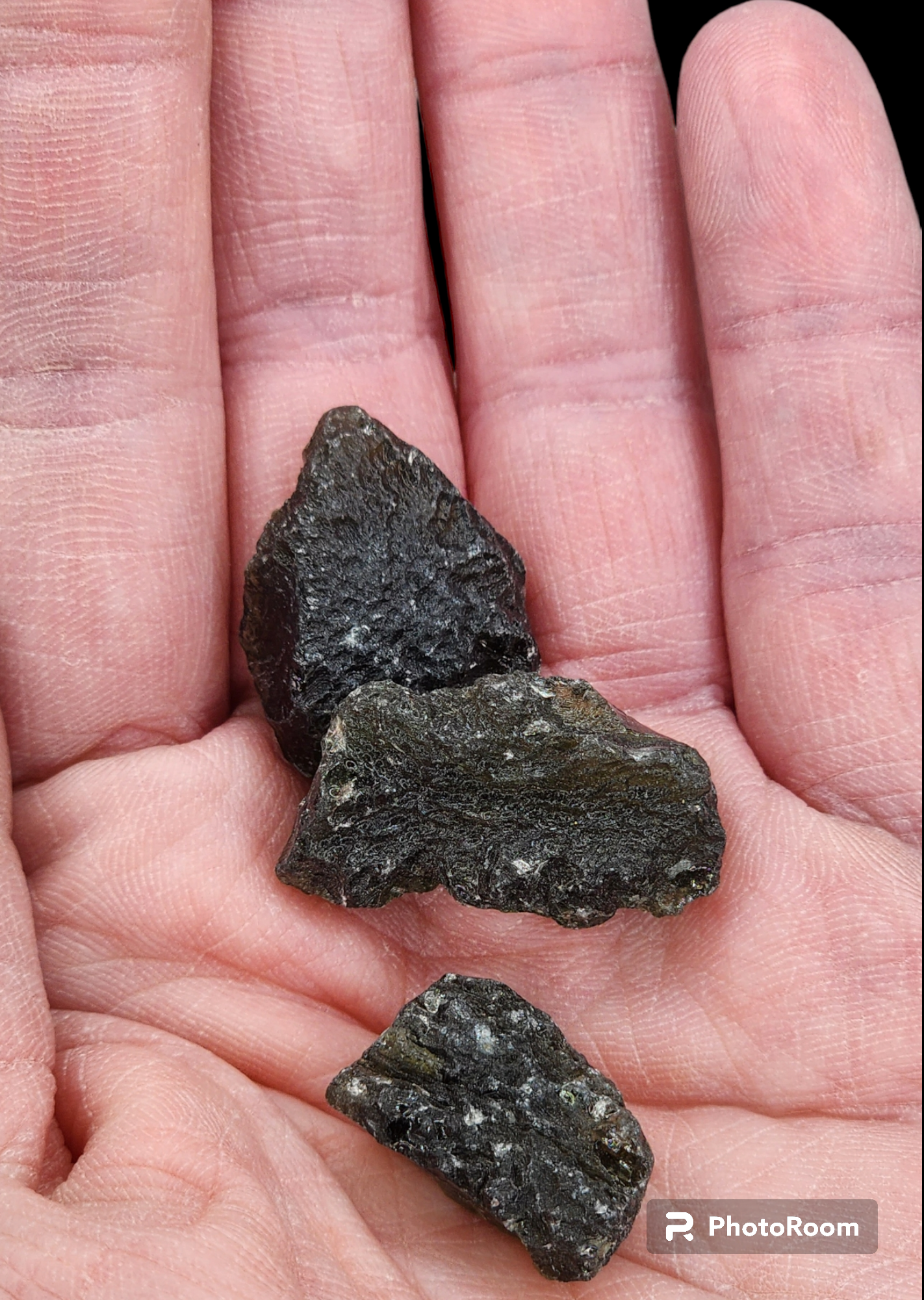 Genuine Moldavite from Czech Republic 10 gram lot- Reiki Infused - Rare Tektite